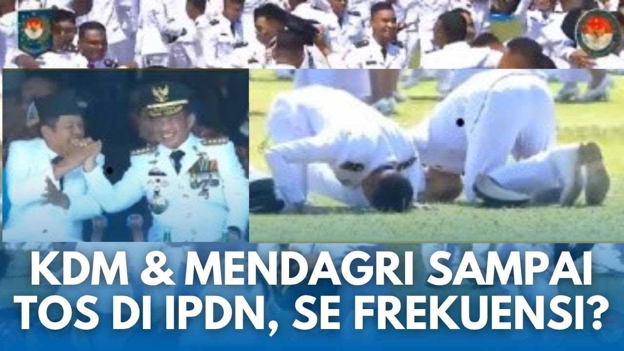 MOMEN KOCAK KANG DEDI & Mendagri Tito Karnavian saat wisuda IPDN yang Diliputi Momen Haru