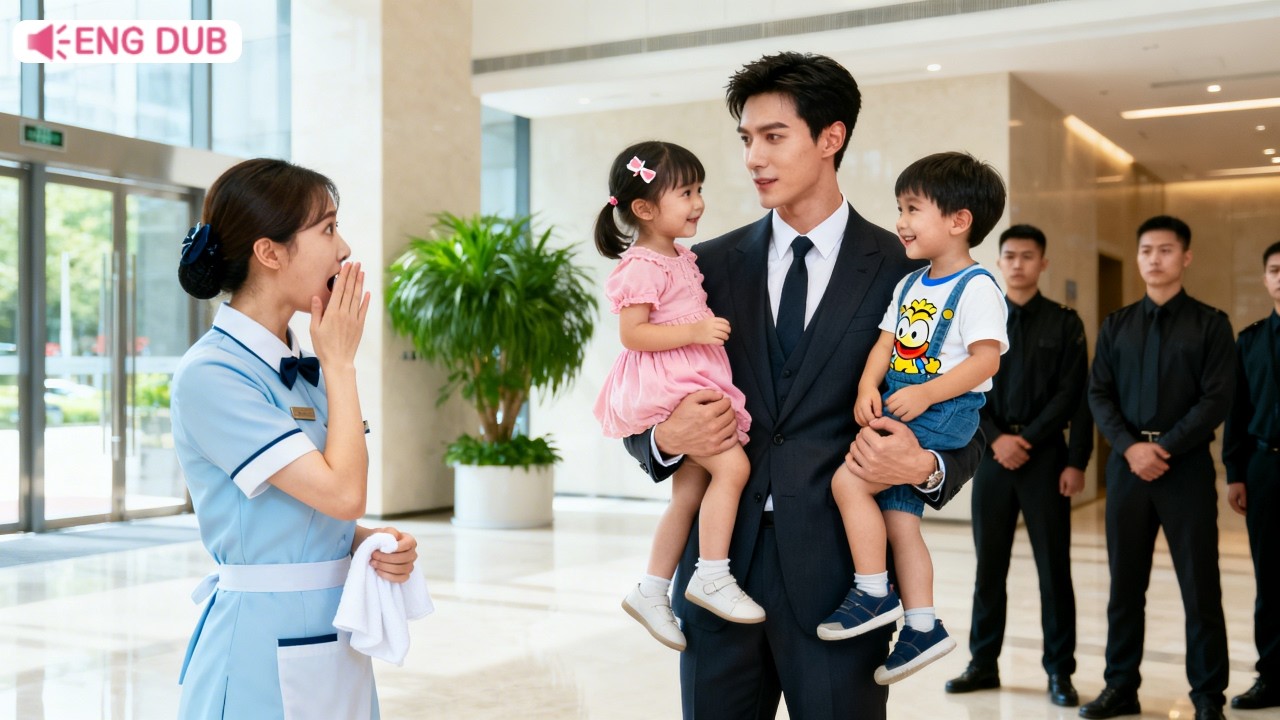 The Waiter Became The Cure For The Infertile Ceo. Five Years Later, She Returned With Twins!