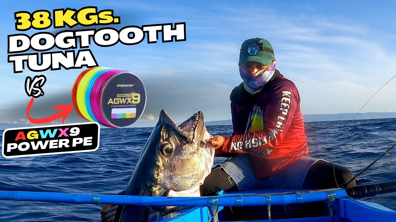 38KG Dogtooth Tuna Landed! |  Slow Pitch Jigging in Siquijor