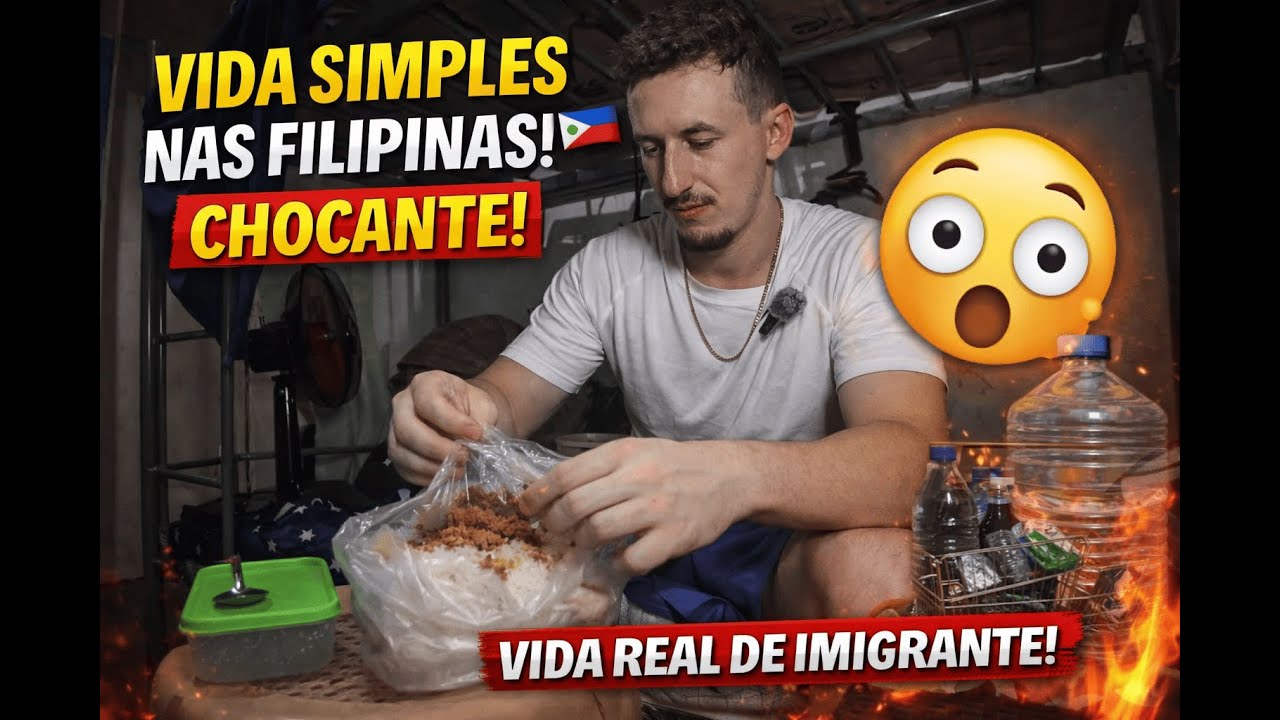Saí pra comer comida local nas Filipinas e olha no que deu… Daily vlog