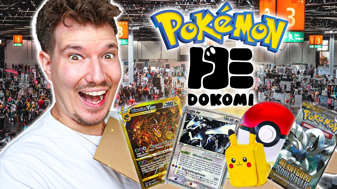 Pok&eacute;mon Karten auf der Dokomi 2026 kaufen! 😮🔥
