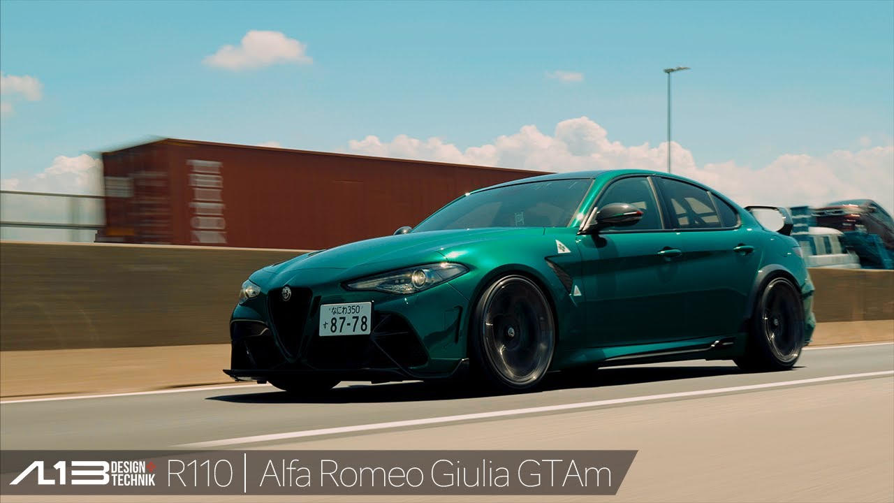【bond shop Osaka】Alfa Romeo Giulia GTAm on AL13 wheels R110【4K】