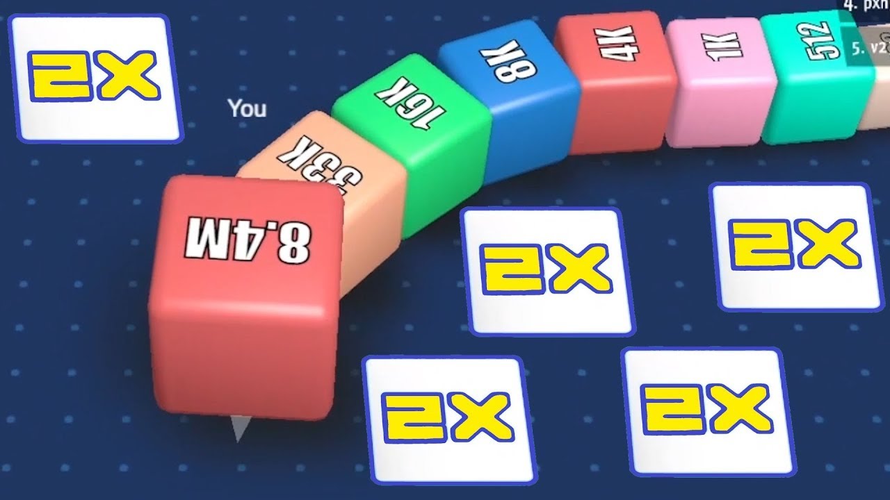 Cubes 2048.io &ndash; Eat Cubes and Grow Bigger | Fun 3D Merge Game