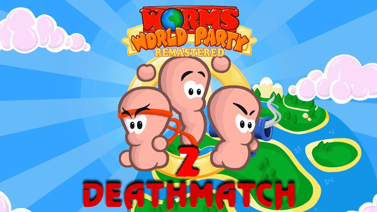 Worms World Party Remastered (Deathmatch - Часть 2) [RUS] 1080p/60
