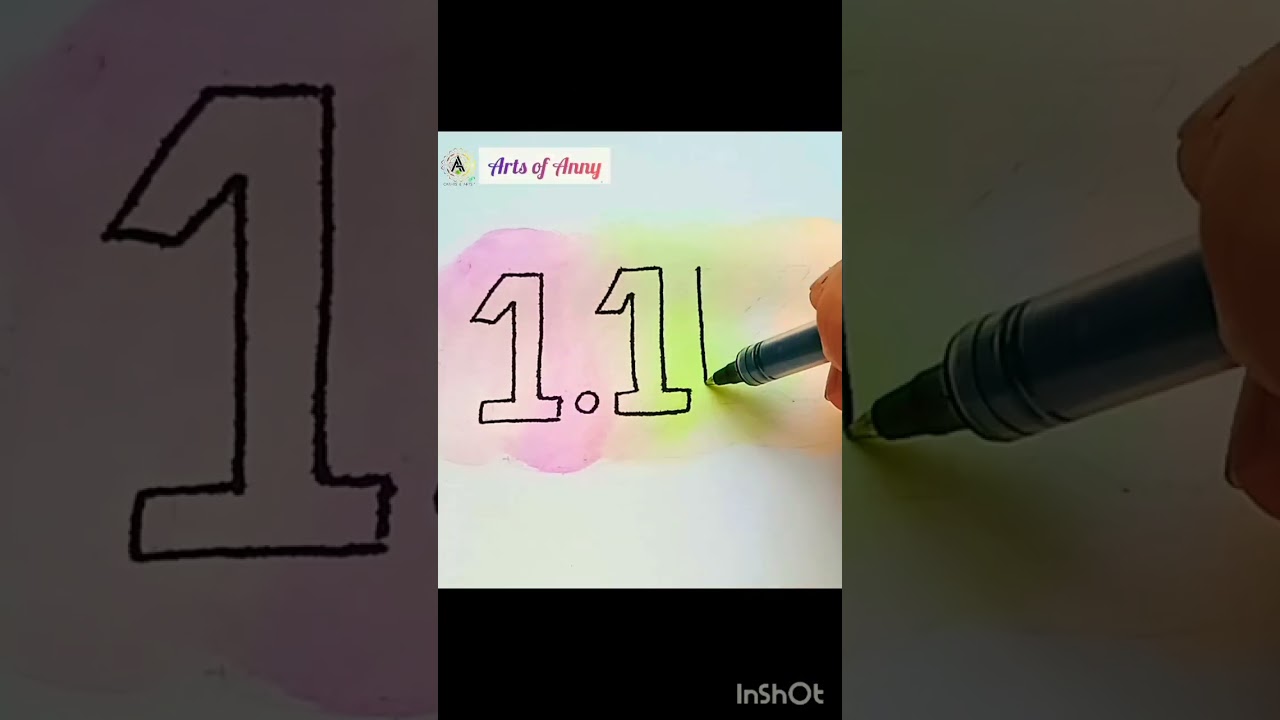 1.1k subscriber drawing👍 #shorts #youtubeshorts #shortsvideo #youtubevideo #subscribers #artsofanny