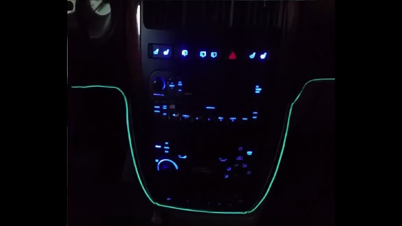 Как сделать Подсветку панели приборов Chrysler Voyager RG Обновлённая Версия/How to make a Backlight