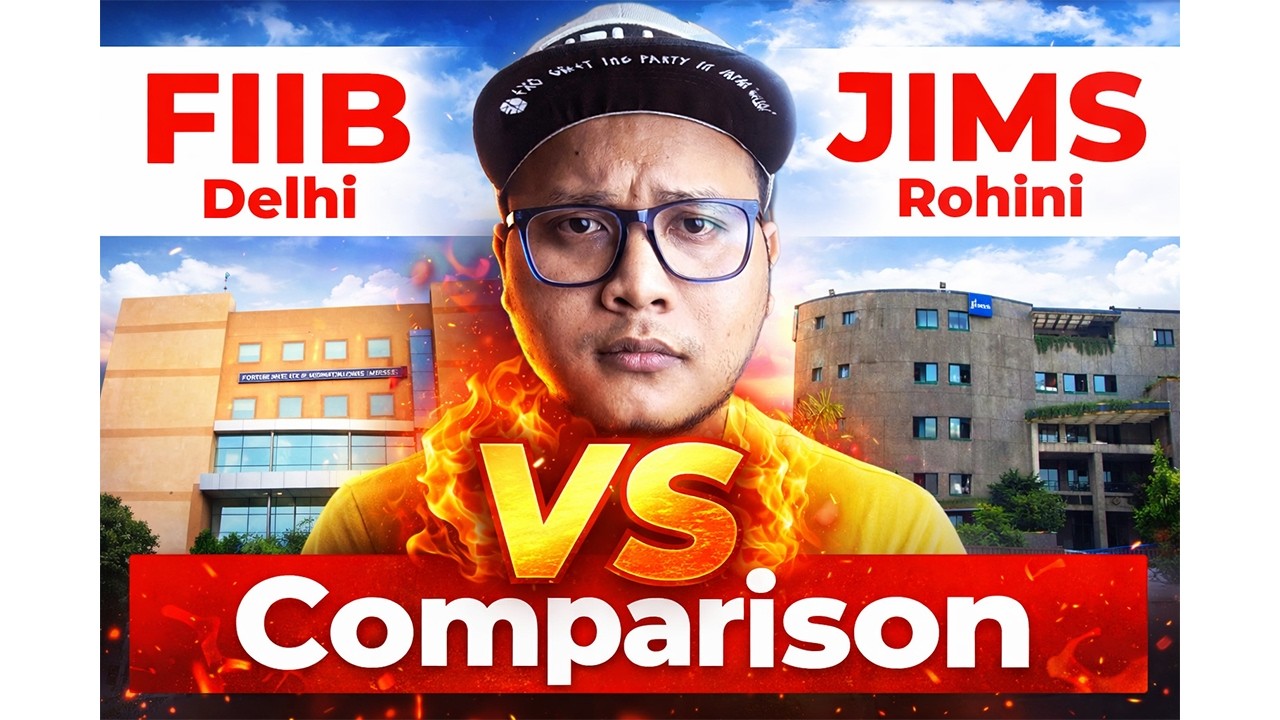 FIIB Delhi vs JIMS Rohini 2026 | Placements, Fees & ROI – Which One Should You Choose?