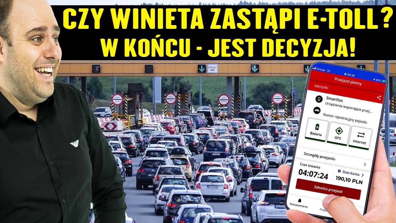 Winieta zastąpi E-TOLL? Jest oficjalne stanowisko Ministerstwa! | MOTODORADCA
