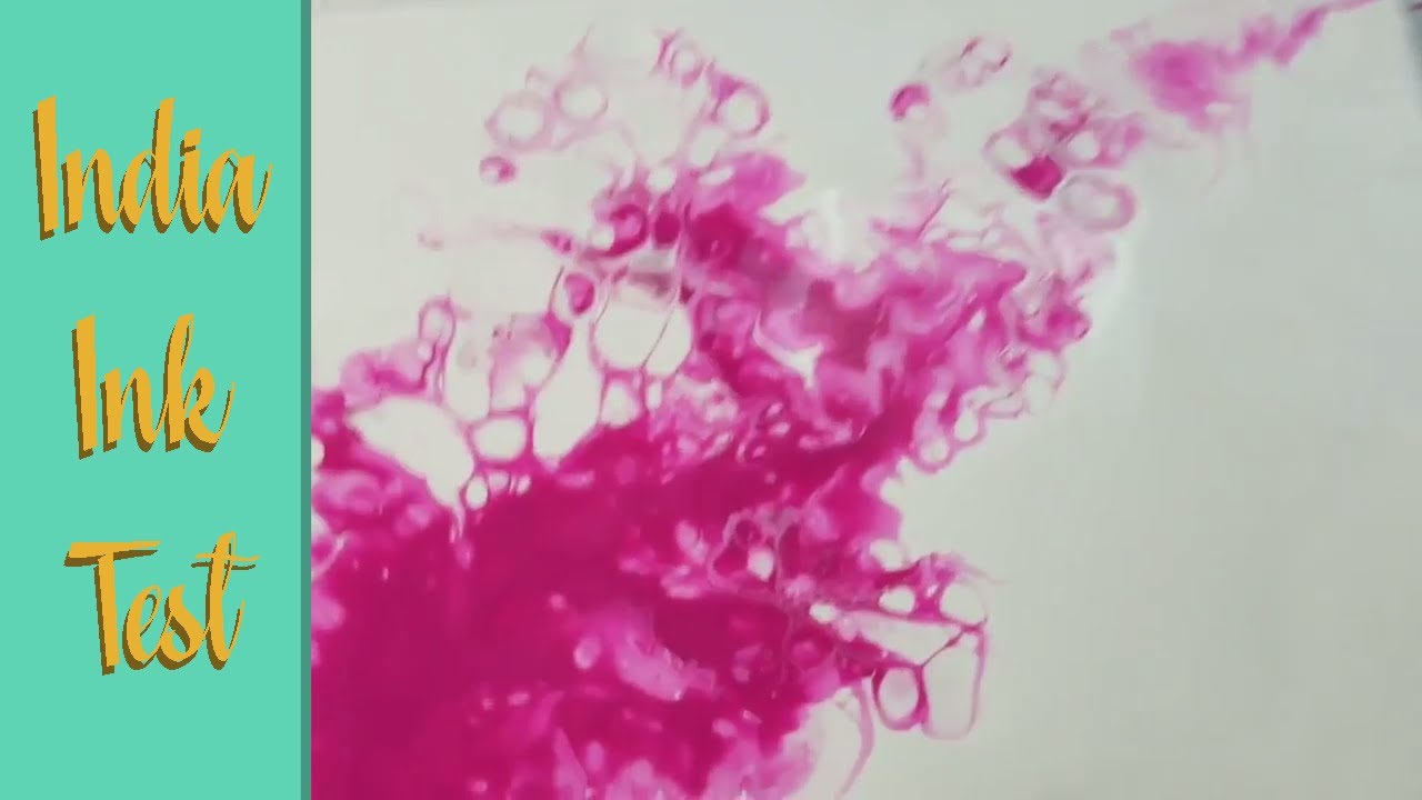 India ink in a pour? (034)