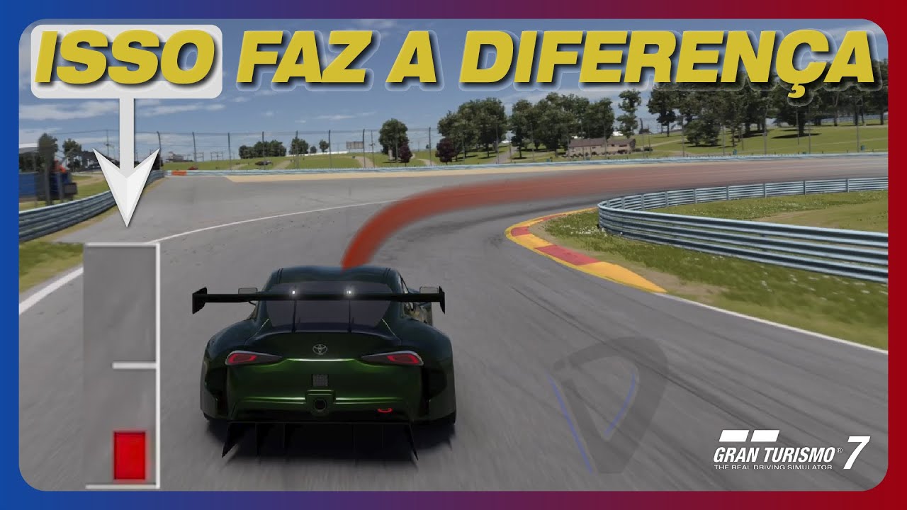 Trail Braking ✅️ M&eacute;todo Eficaz para ser R&Aacute;PIDO em qualquer Pista | Gran Turismo 7 | ACC | IRacing