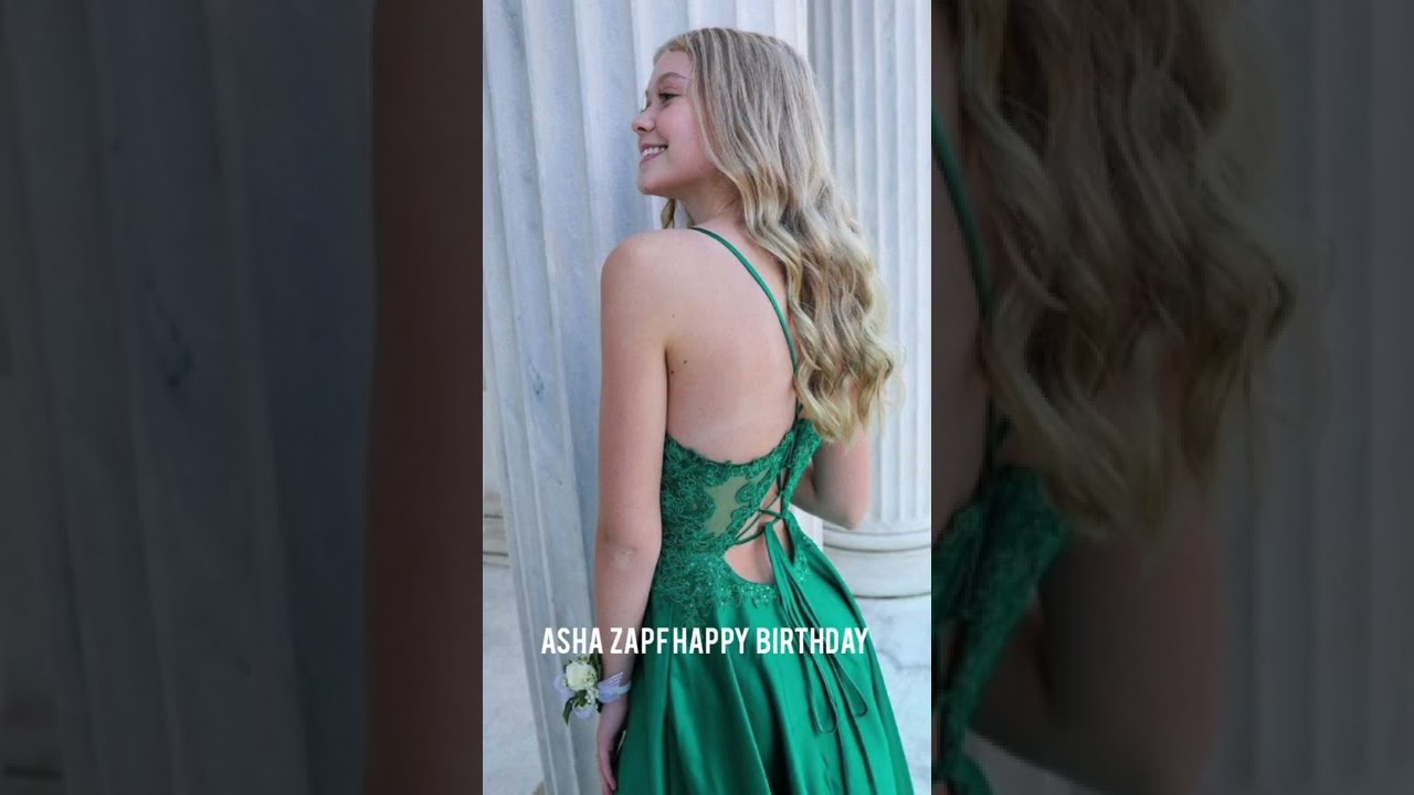 Asha Zapf happy birthday/Musical artist/Instagram star/you tuber