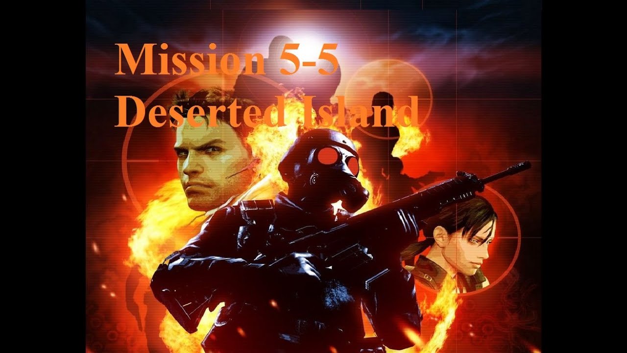 Resident evil the mercenaries 3DS walkthrough level 5-5