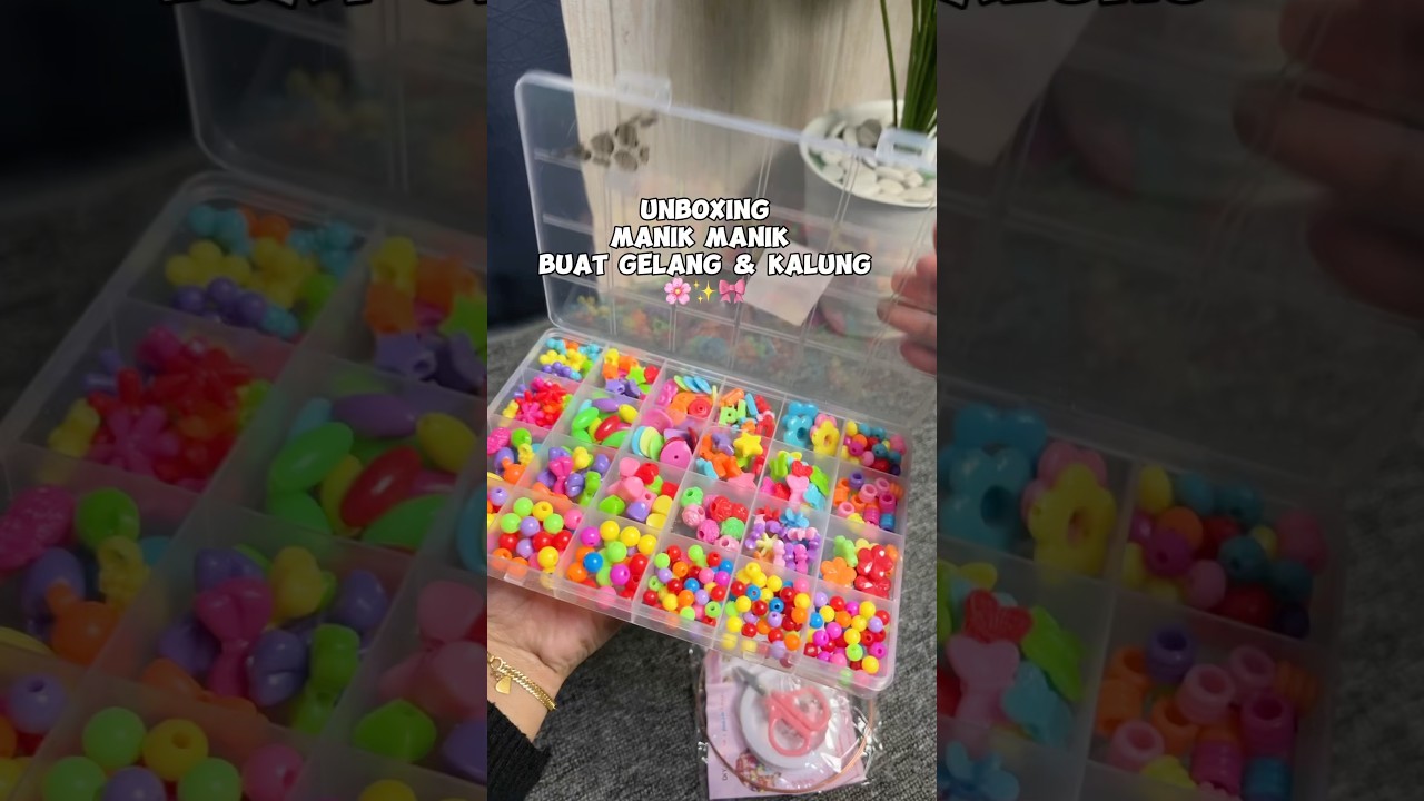 Lucu banget bisa buat gelang & kalung 