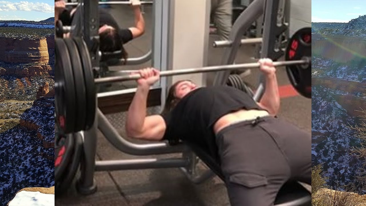 Kinobody Attempts To Bench 315 On Instagram... Red Light No Lift!