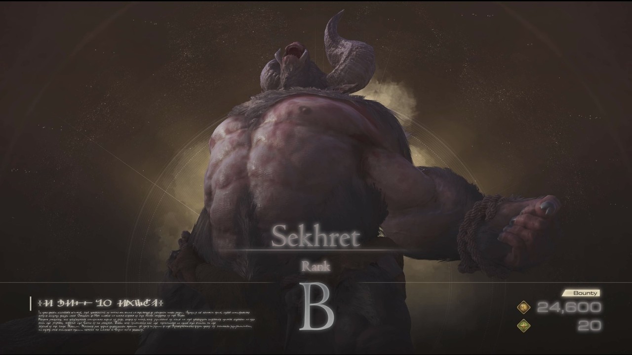Final Fantasy XVI - Sekhret Rank B Bounty (No Damage, FF Mode)