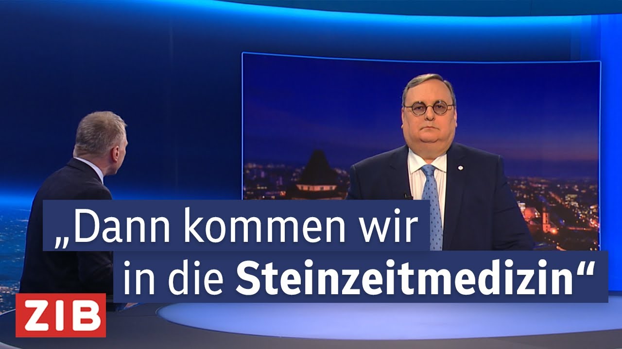 Massive Kritik der Ärztekammer an der ÖGK | ZIB2 vom 14.04.2025