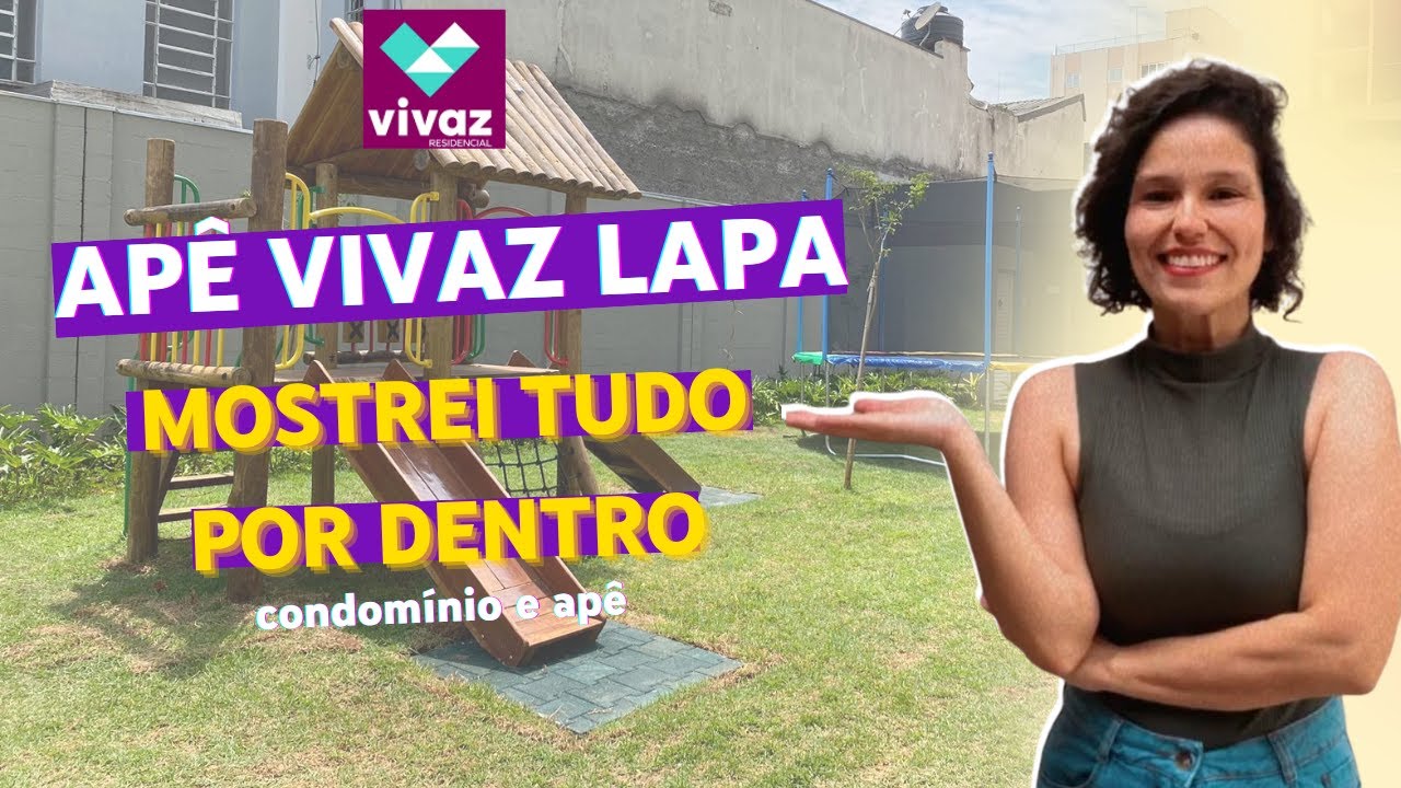 APARTAMENTO VIVAZ LAPA: TOUR COMPLETO PELO CONDOMÍNIO E APARTAMENTOS