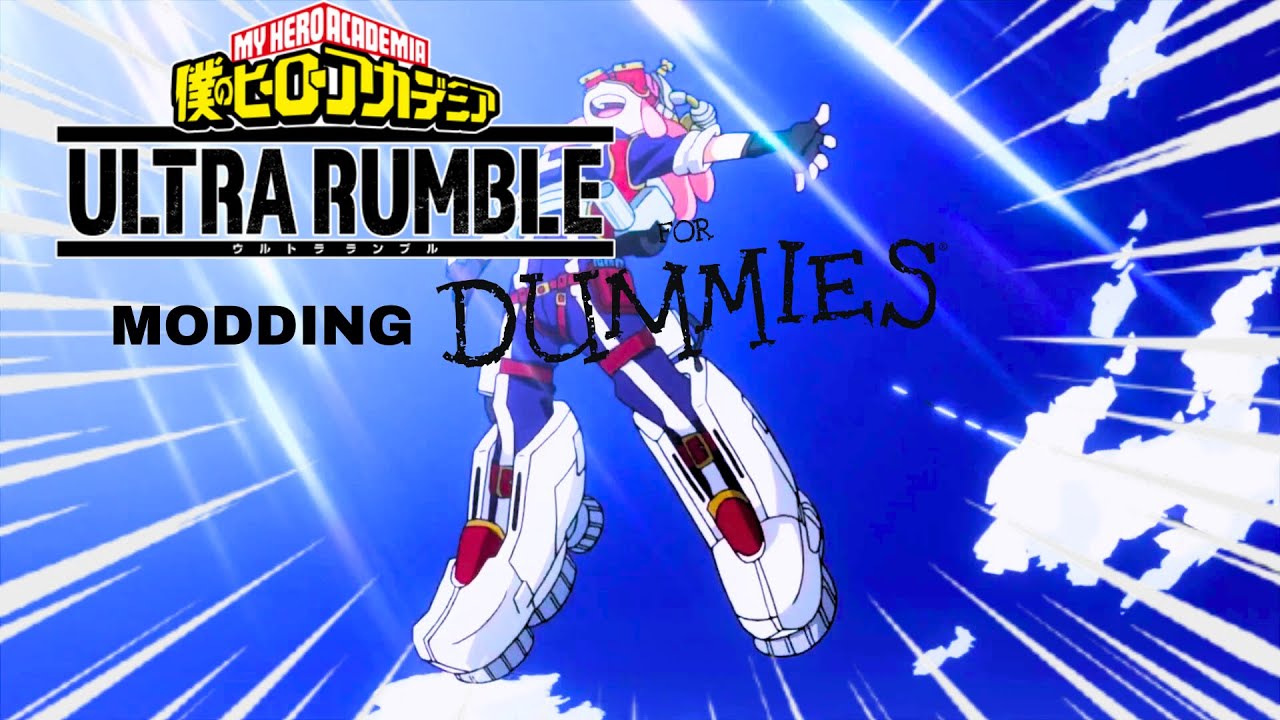 HOW TO MOD MY HERO ULTRA RUMBLE EASILY!!!!