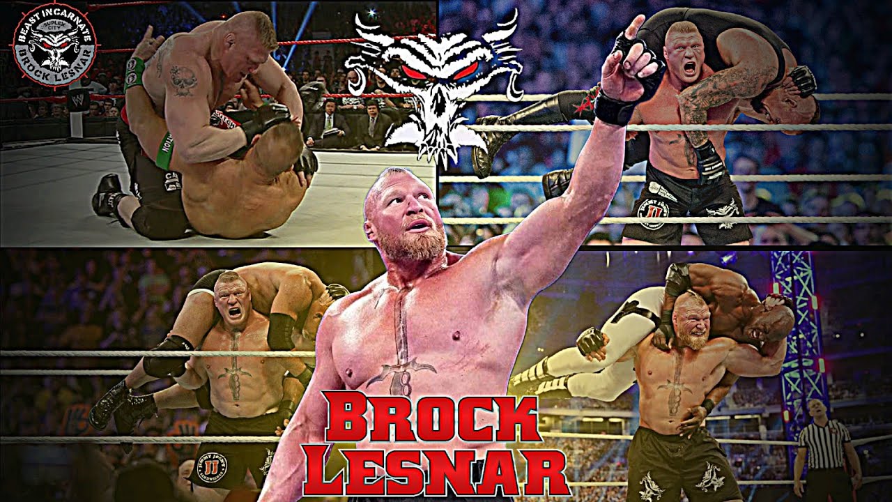 Brock Lesnar Aggressive edit ☠️☠️