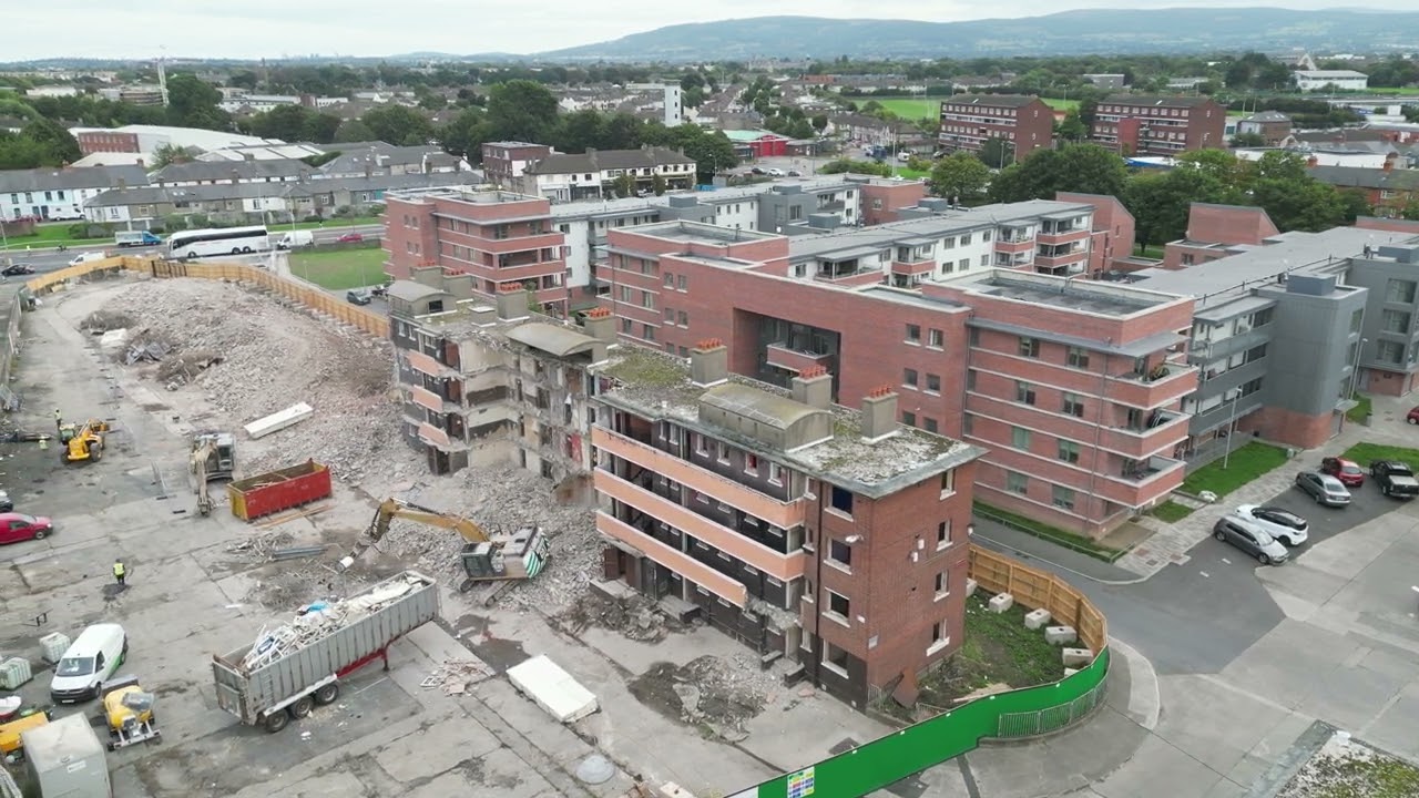 Dolphin House Demoltion ,Dolphins Barn Dublin 8