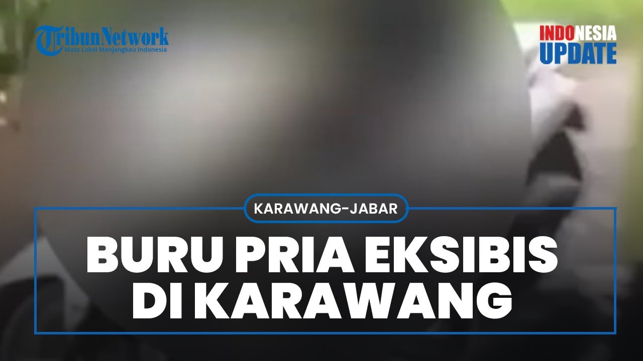 Viral Video Aksi Eksibis Pria Bermotor Tunjukkan Alat Vital di Karawang, Polisi Kini Buru Pelaku