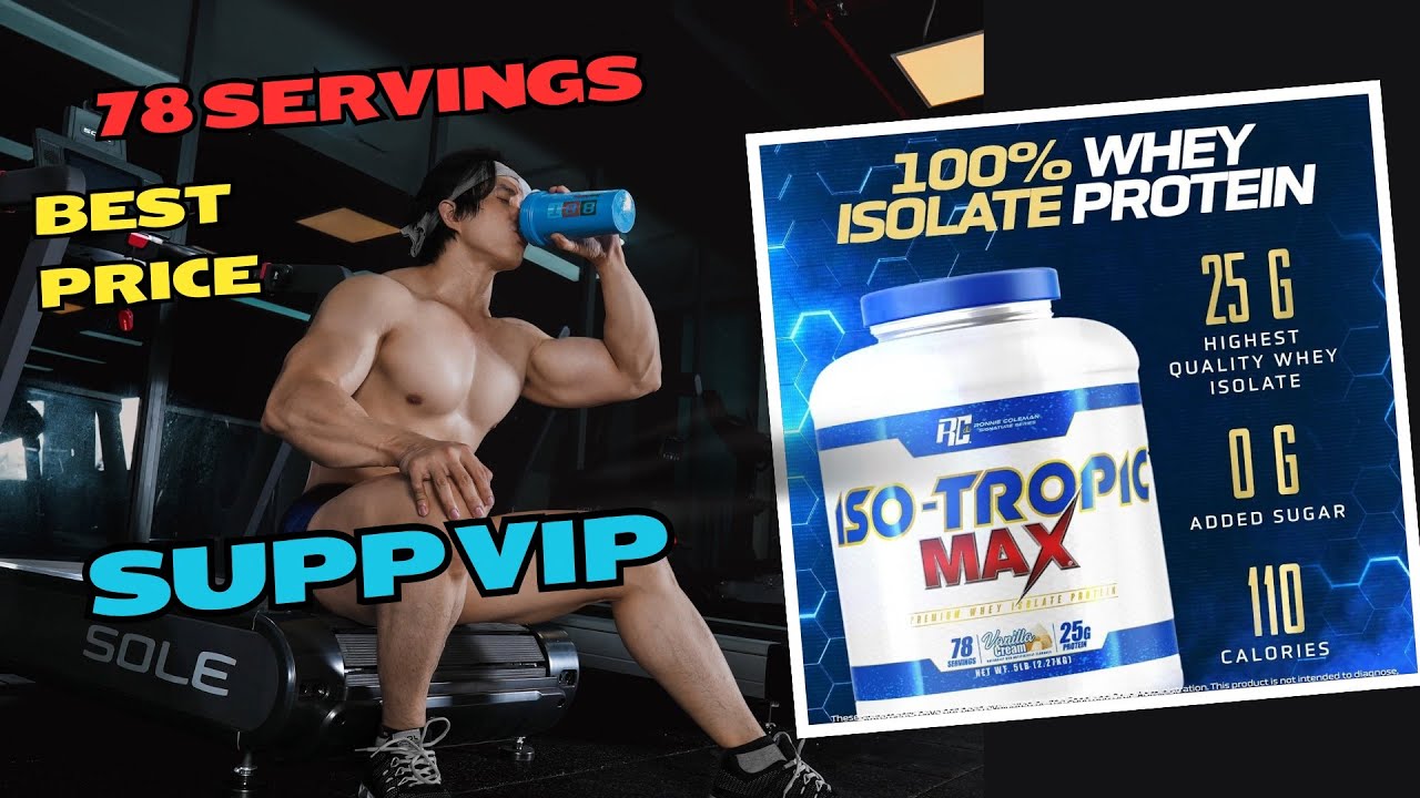 Đập hộp whey mới của RC Iso Tropic liệu có xứng đáng 8x Mr Olympia?