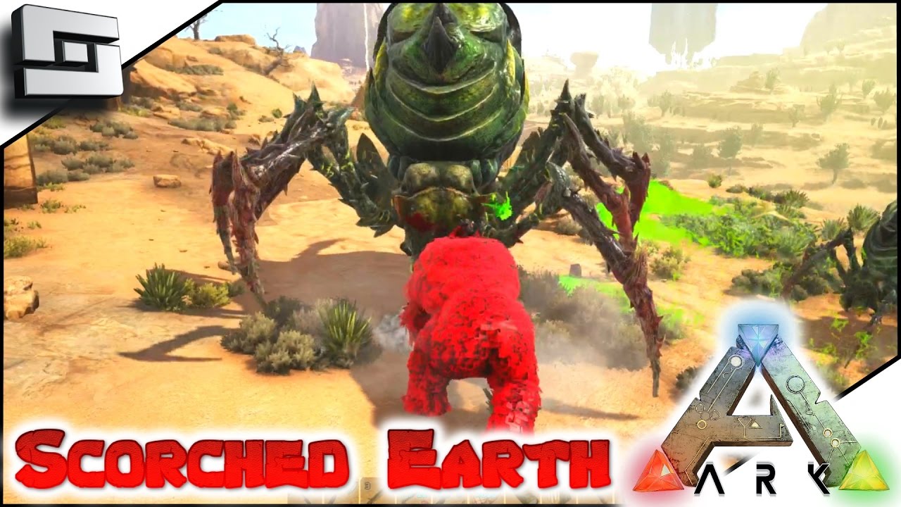 MODDED ARK: Scorched Earth - LORD BOSS BATTLES! E9 ( Ark Survival Evolved Gameplay )