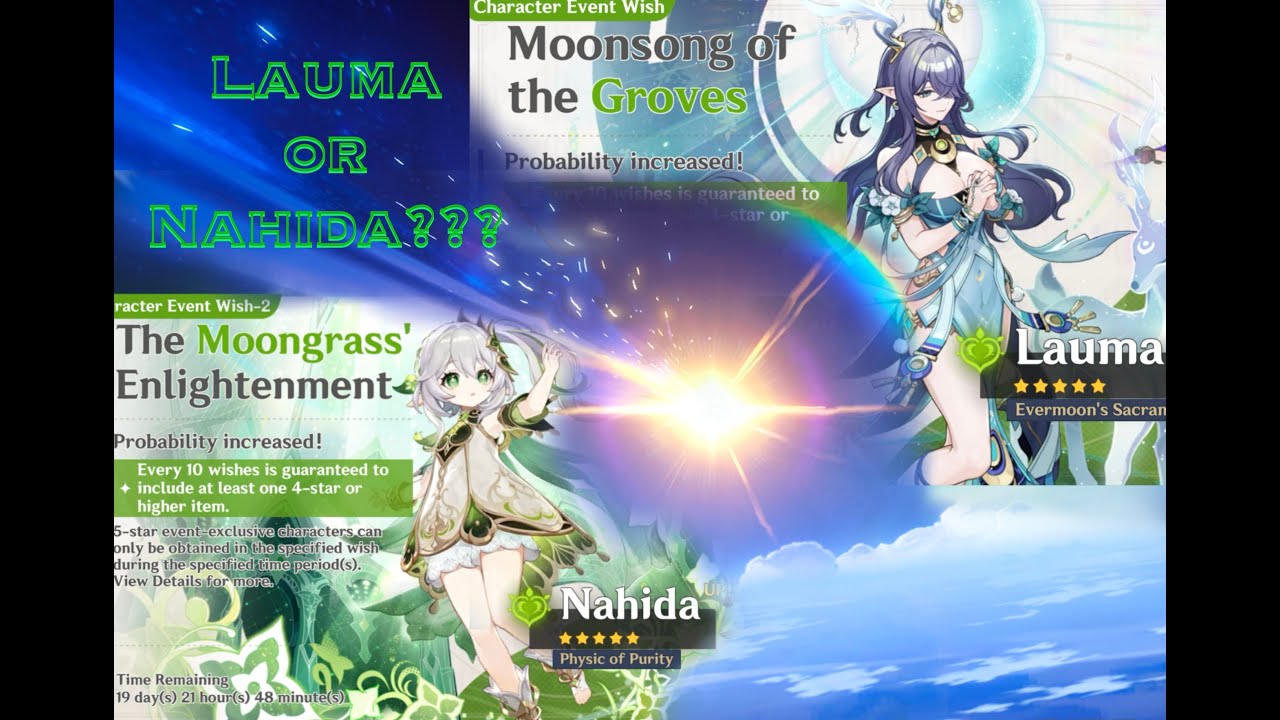 C0 Lauma Powercreep C2 Nahida ?? Let’s pull both ( i wish i had enough primos ) …. ;(