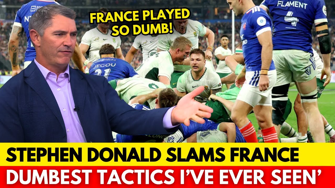 🚨STEPHEN DONALD KRYTYKUJE FRENCH PLAN GRY | WIADOMOŚCI SPRINGBOKS