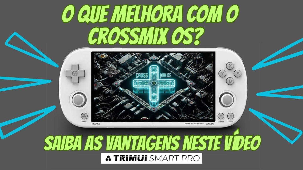 Trimui Smart Pro Com CrossMix Os: O que Muda? Realmente Fica Melhor?