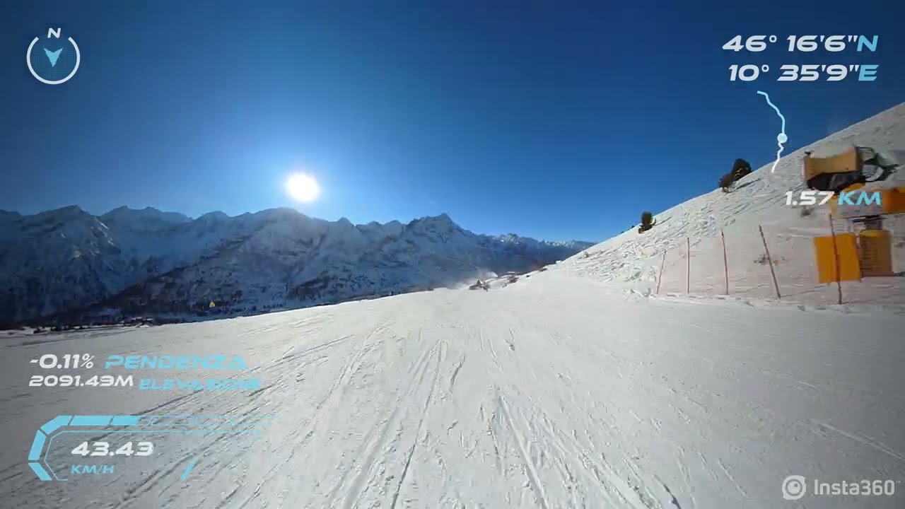 Pista Valbiolo - Pretonal CAI 2022 domenica - Passo del Tonale