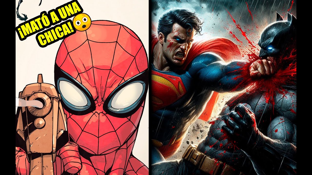 TOP 7 SUPERHEROES que ROMPIERON la REGLA de NO MATAR