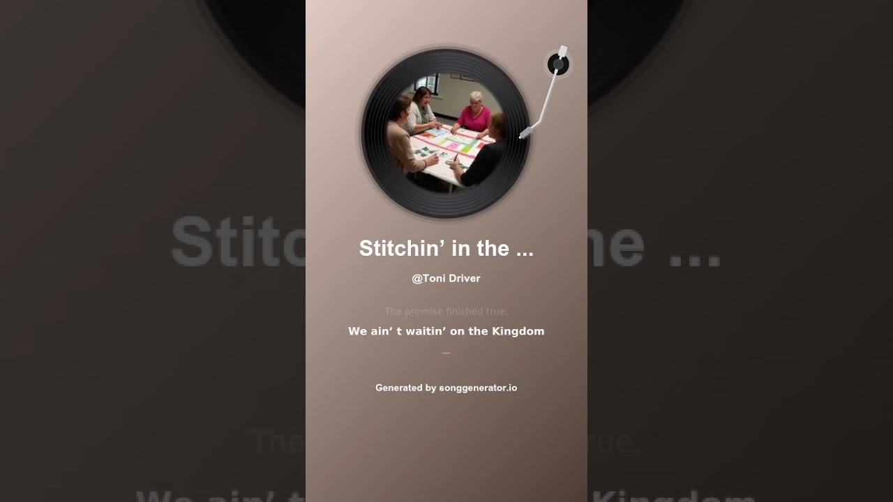 Stitchin’ in the New Day
