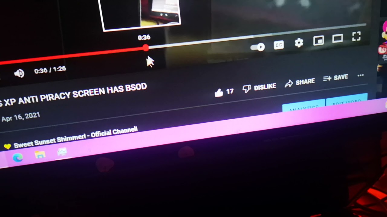 Laughter has BSOD