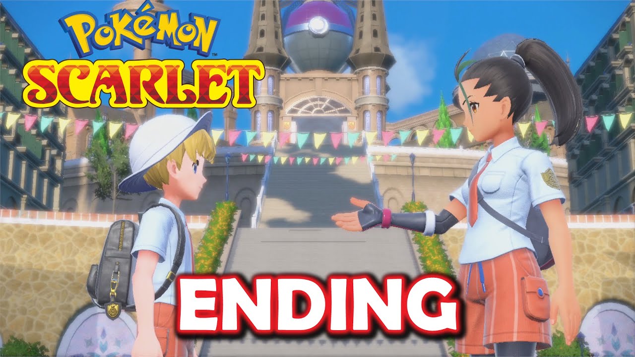 FINAL ELITE 4 Battle + CHAMPIONSHIP BATTLE!! Pokemon Scarlet ENDING!!