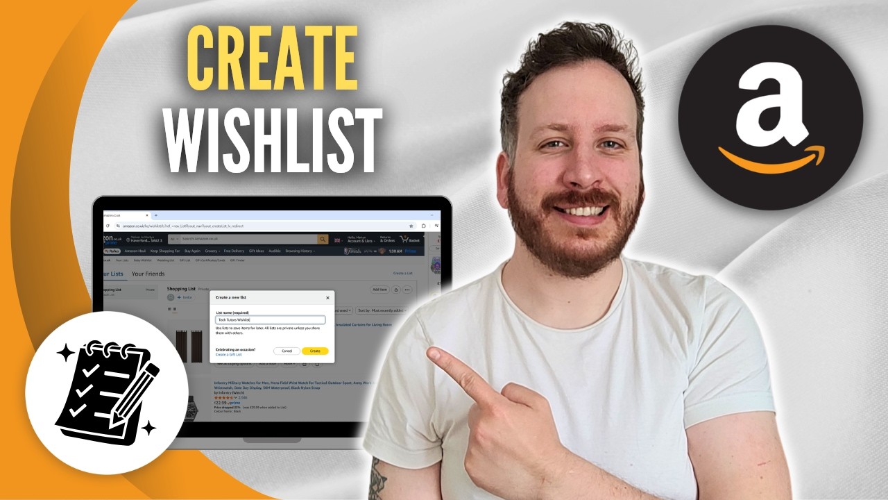 How To Create Wishlist On Amazon
