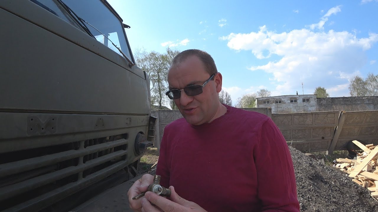 Камаз 4310 с хранения, запуск москвич 407.