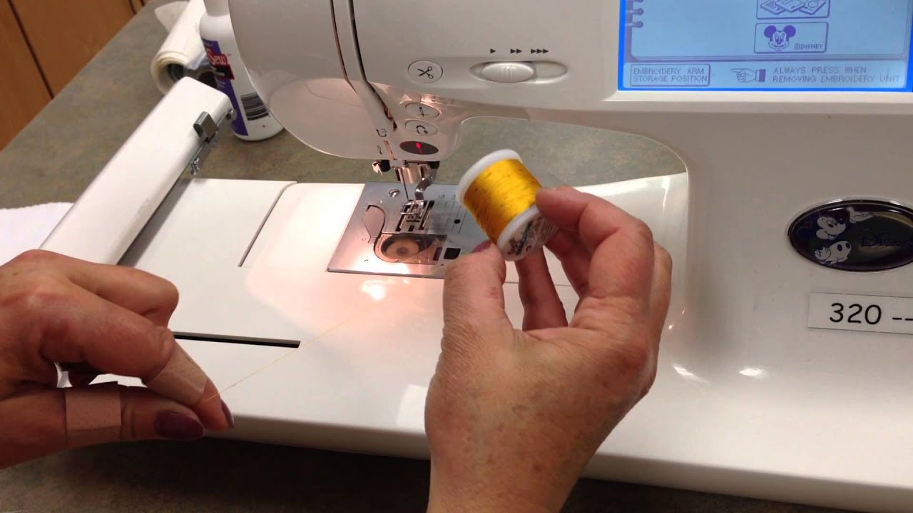 Brother 8500D Needles, Bobbin, Threading