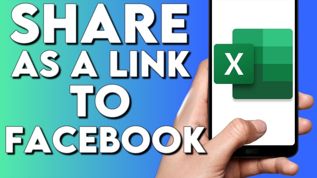 Как напрямую поделиться любым документом Microsoft Excel по ссылке через приложение Facebook Mess...