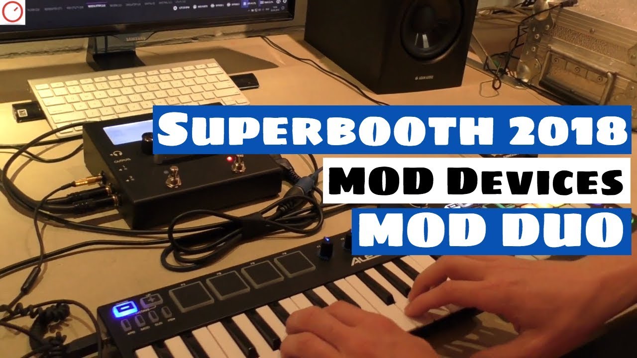 Superbooth 2018: MOD Devices MOD DUO - Modular Audio & Effect Processor | SYNTH ANATOMY