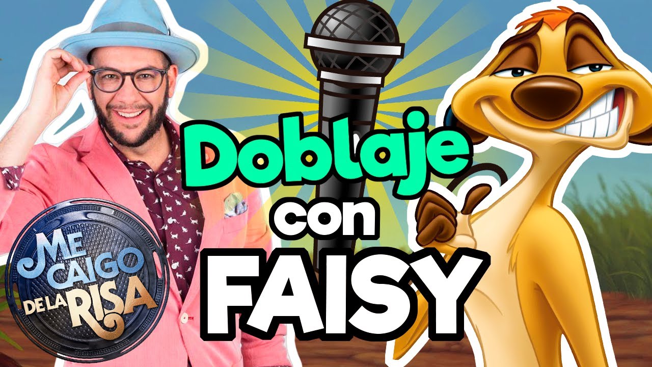 FANDUB (Doblaje Timon Rey Leon) con Faisy de ME CAIGO DE RISA/ Memo Aponte