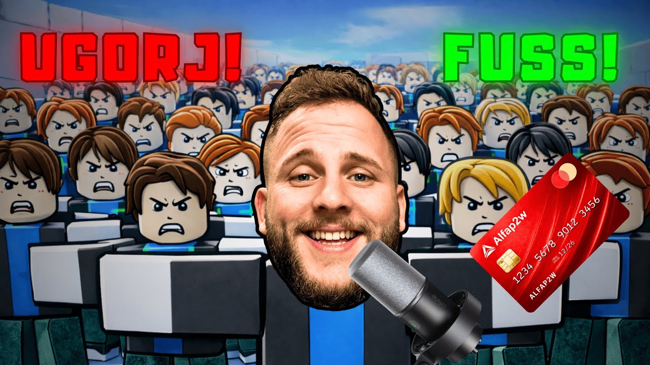 NÉZŐIM kifosztották a BANKÁRTYÁMAT! MEGMONDTAM mit CSINÁLJANAK a Roblox rivals-ban (FIFINE K688&SC3)