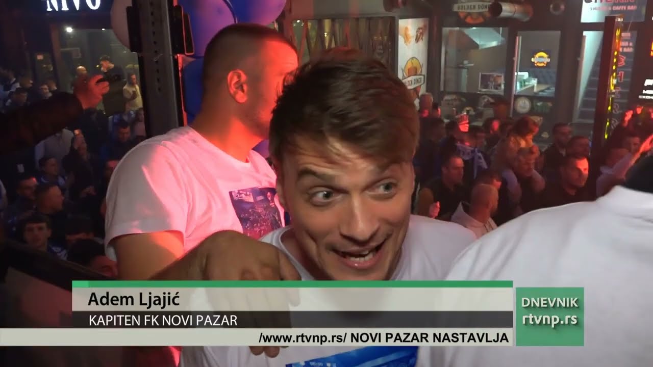 Više od 35 hiljada ljudi slavilo istorijski uspeh FK Novi Pazar