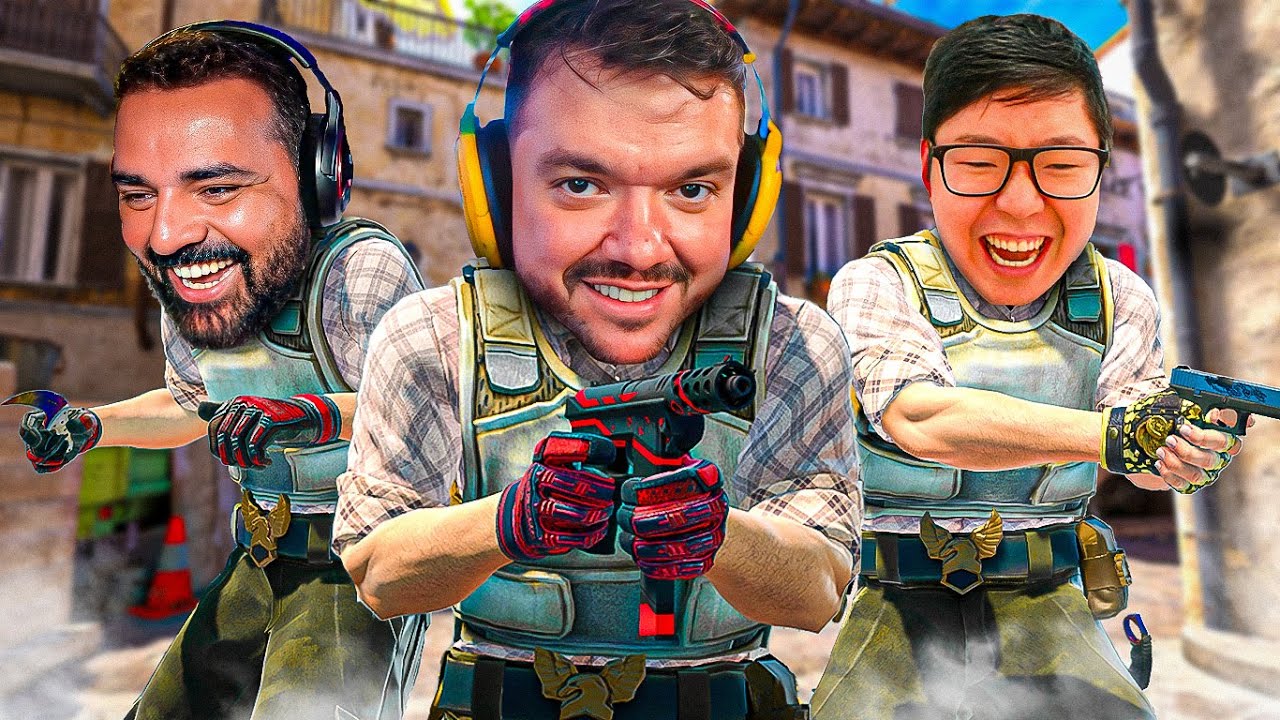 GAULES JOGANDO CS COM A TRIBO! - BT, LIMINHA, BIT1, STEEL.