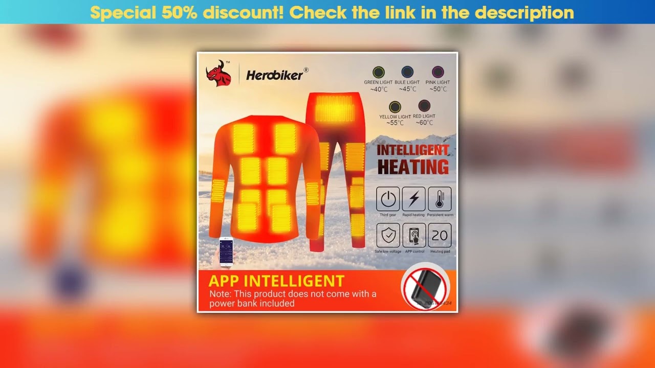 Must Buy Heated Jacket for Cold Weather USB Rechargeable Battery Powered Thermal Wear Windproof Mot