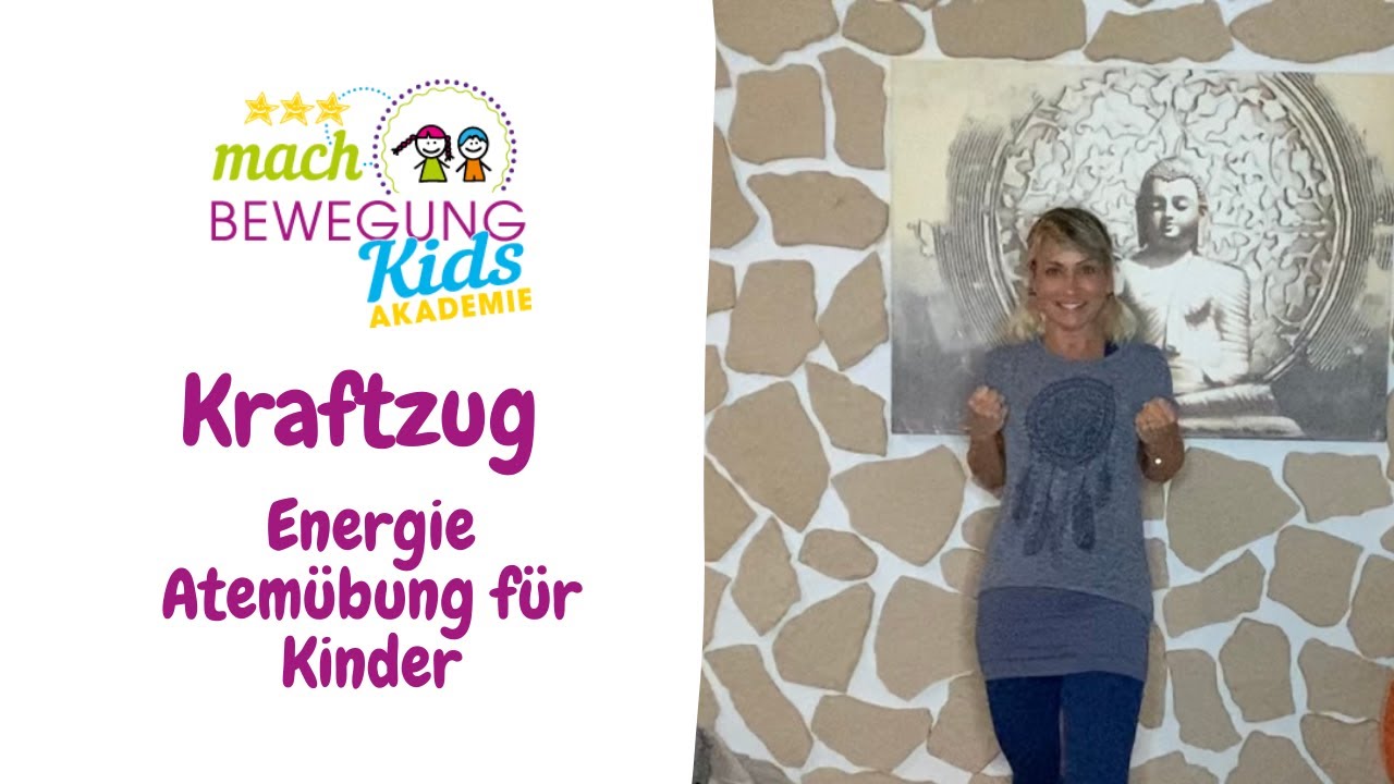 Schnell Kraft tanken, immer & überall || machBewegung Kids Akademie mit ManuelaYogela
