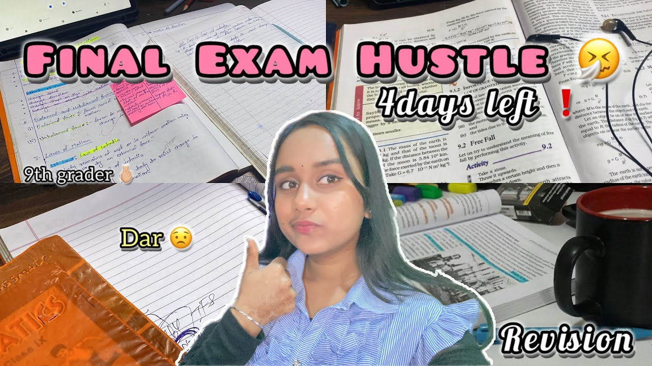 Final Exam Hustle 🤧😭 as a 9th grader 🫰🏼 #exams #9thgrader 