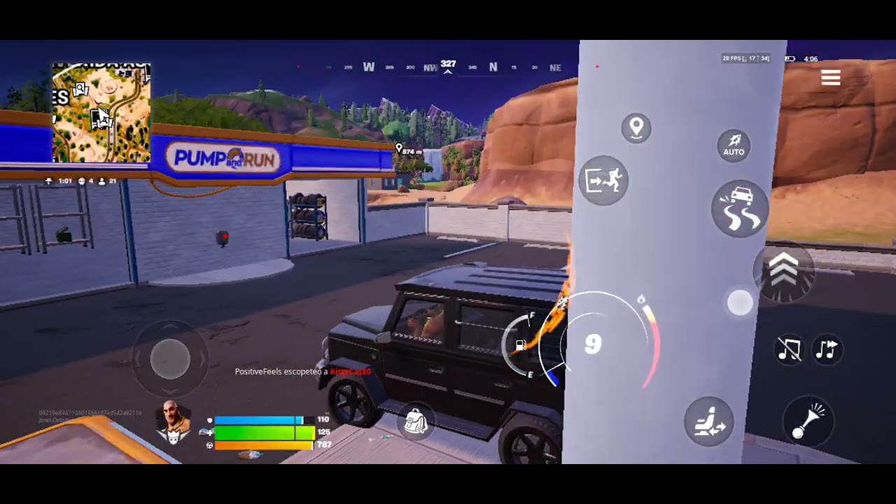 Fortnite. Me he disfrazado del jefe para ganar esta partida. Pero me   Eliminaron.