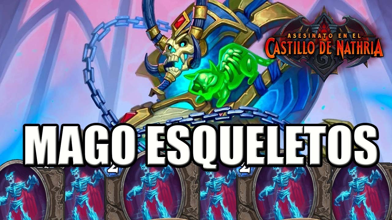 MAGO ESQUELETOS con KEL'THUZAD | Hearthstone