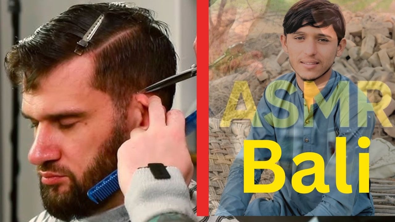 ASMR Fast Shaving Experience | 40 Years Old Customer Asmr Bali